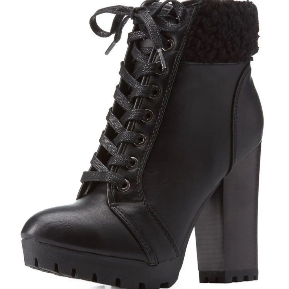 Black Platform Boots
